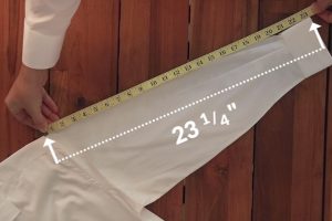 HOW TO MEASURE SLEEVE LENGTH