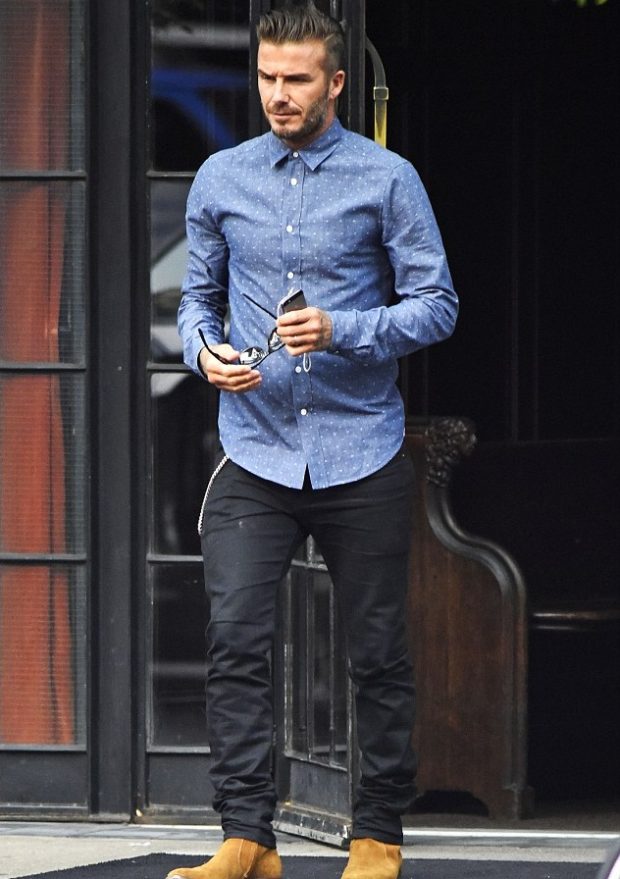 david beckham shirt style