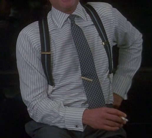 Wall Street Style - Featuring The Iconic Gordon Gekko: horizontal stripes