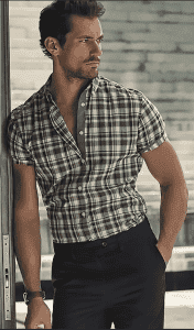 mens short sleeve dress shirts proper length