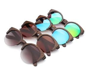 Men's Fashion Bamboo Polarized Sunglasses