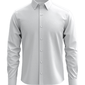 Classic Grounds Oxford Cotton Dress Shirt – White