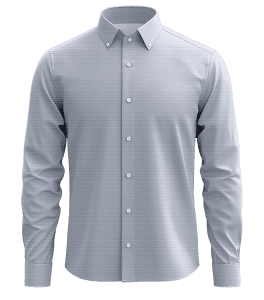 Classic Grounds Oxford Cotton Dress Shirt – Blue