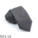 Soft gray herringbone men's tie with classic design for formal occasions and professional look. Perfect accessory to enhance business attire and elevate style.