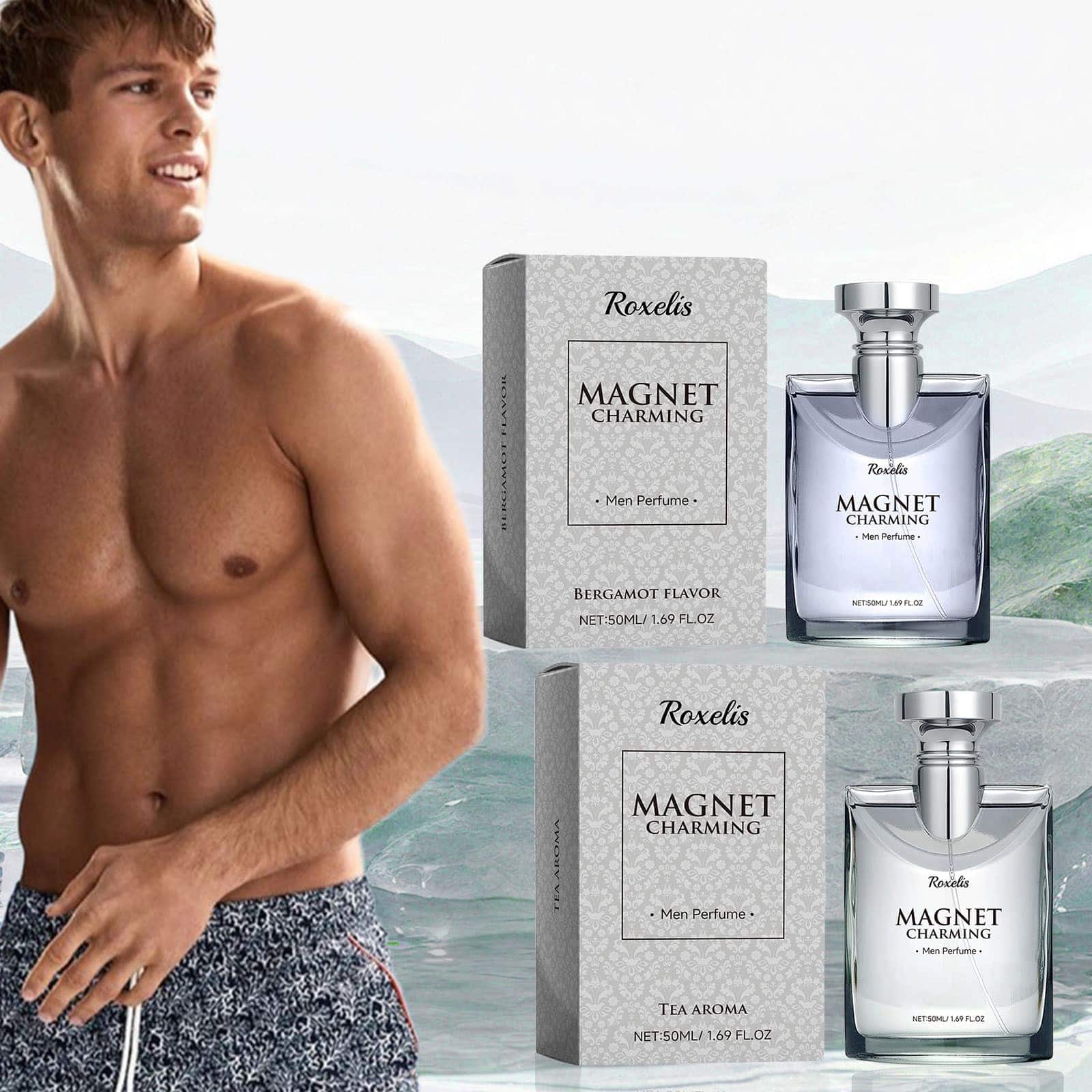Roxelis 50ml Magnet Charming Men Cologne - DeoVeritas