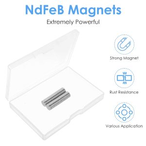 High-strength NdFeB magnets with rust-resistant coating, perfect for industrial and DIY applications, featuring powerful magnetic force and versatile usage in various fields.