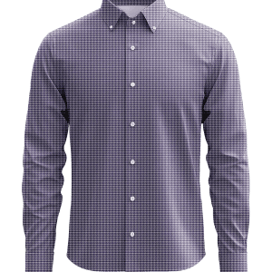 Stylish men's button-down dress shirt with classic collar, perfect for formal and business occasions. Made from high-quality fabric for a comfortable fit and elegant appearance.