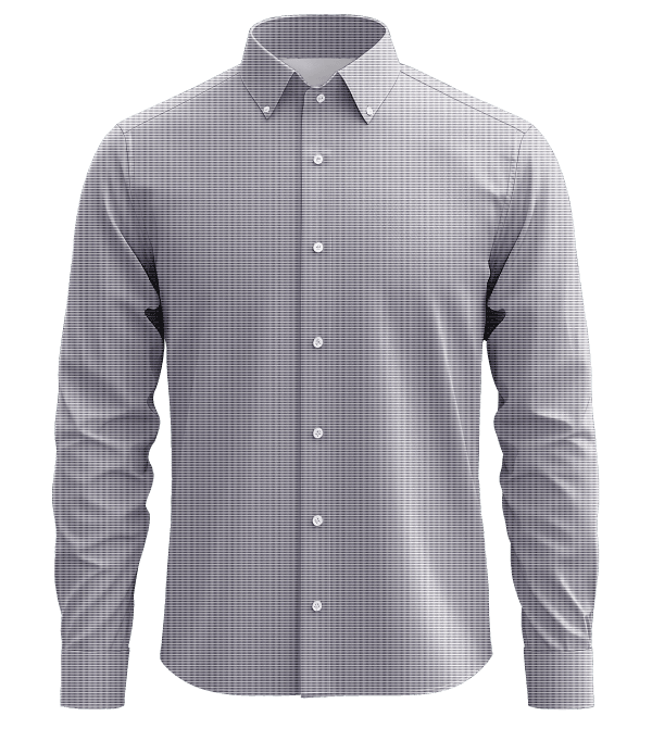 Men's dress shirt with button-down collar, tailored fit, and lightweight fabric, ideal for professional and formal occasions. Perfect for styling with ties and blazers for a polished look.