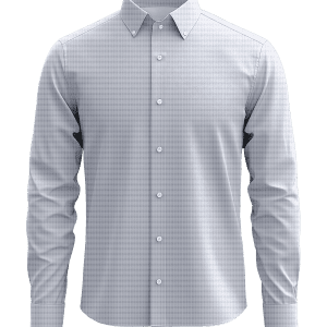 Elegant men's dress shirt featuring a classic button-down design, perfect for formal occasions and business attire, made from high-quality fabric for a comfortable fit.