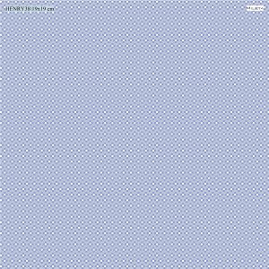 Henry Blue Mosaic Dobby Twill Dress Shirt – 100% Cotton Easy Care