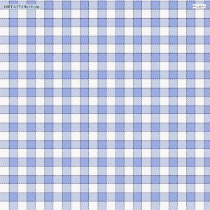 Orta Blue Check Oxford Dress Shirt – 100% Cotton, Soft Piece-Dyed